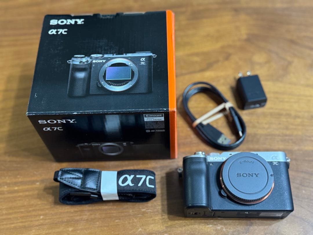美品 SONY α7C ミラーレス一眼 本体 シャッター回数3136回