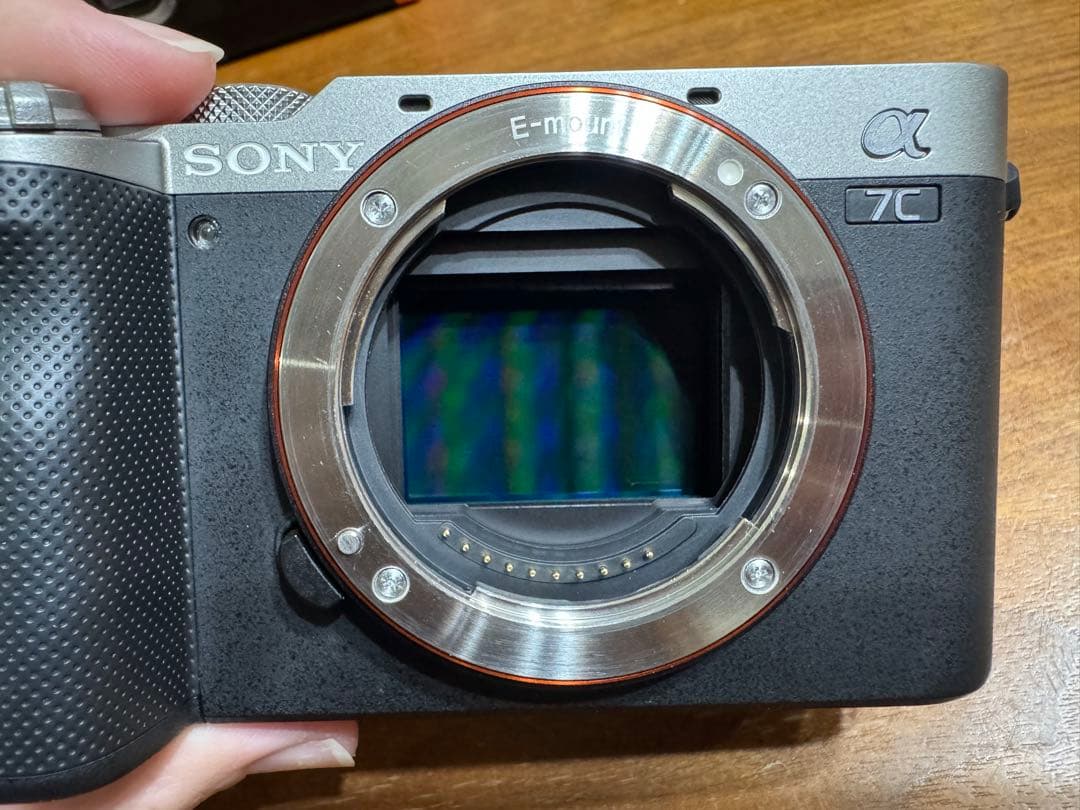 美品 SONY α7C ミラーレス一眼 本体 シャッター回数3136回