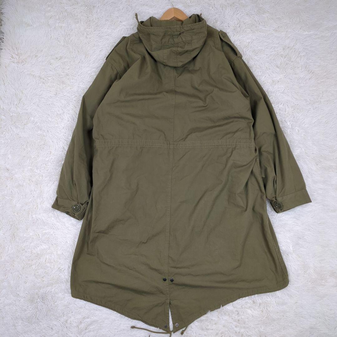 美品【XL相当】ヒューストン　M-51　2way　袖付きライナー　モッズコート