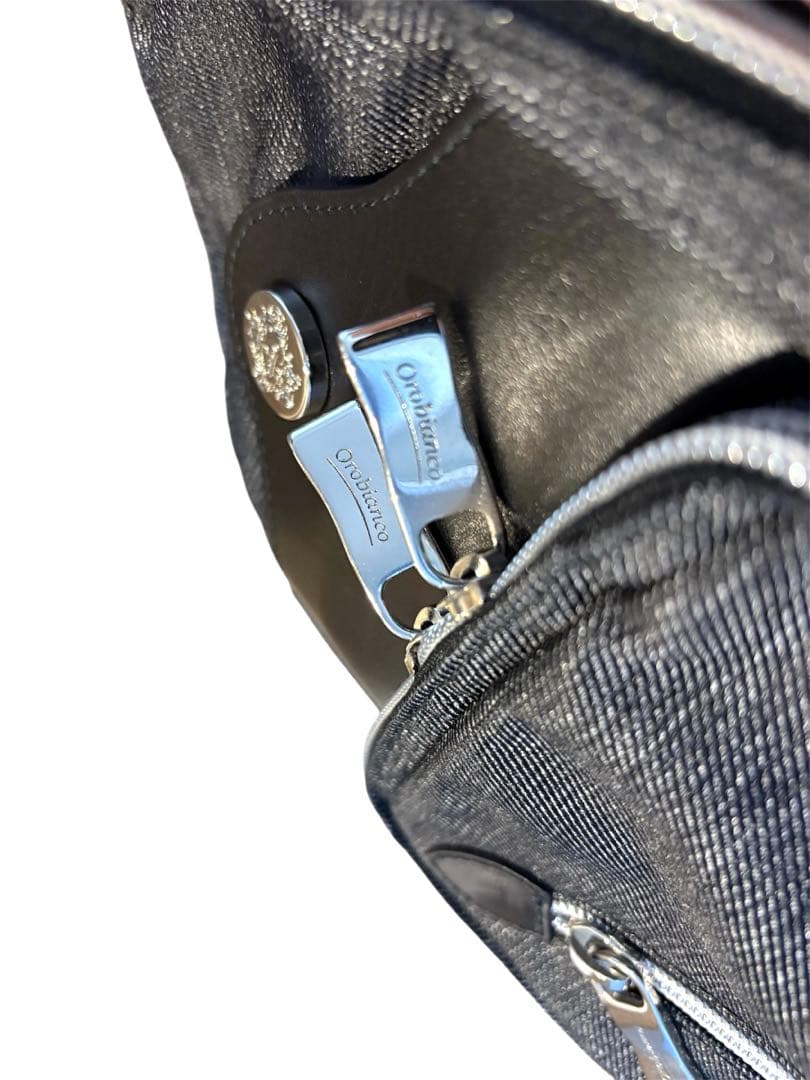 新品　限定完売品　Orobianco オロビアンコ ボディバッグ ショルダー 黒