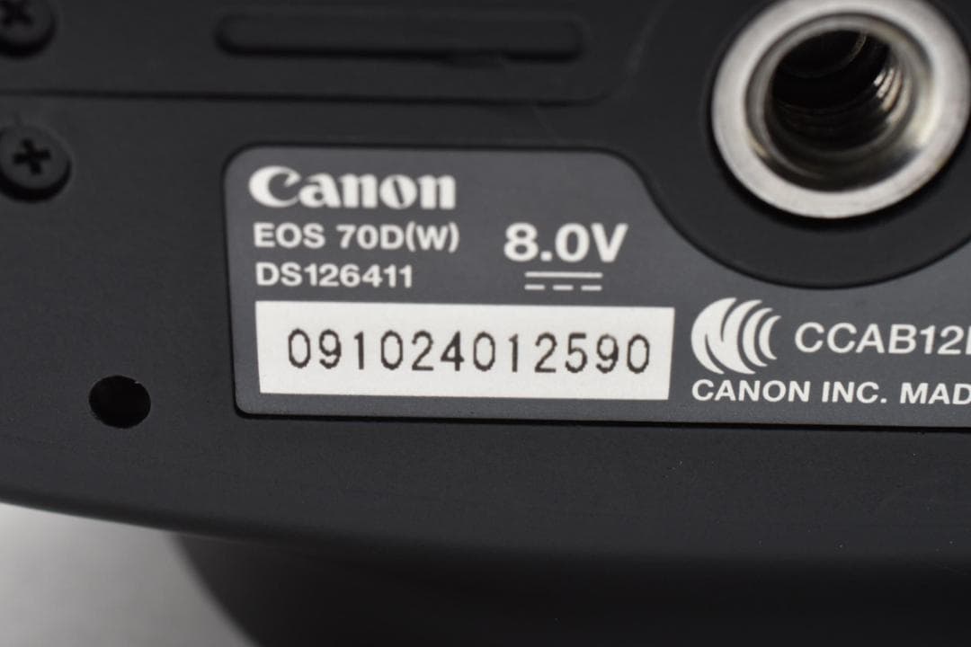 Canon キヤノン EOS 70D ダブルズームキット