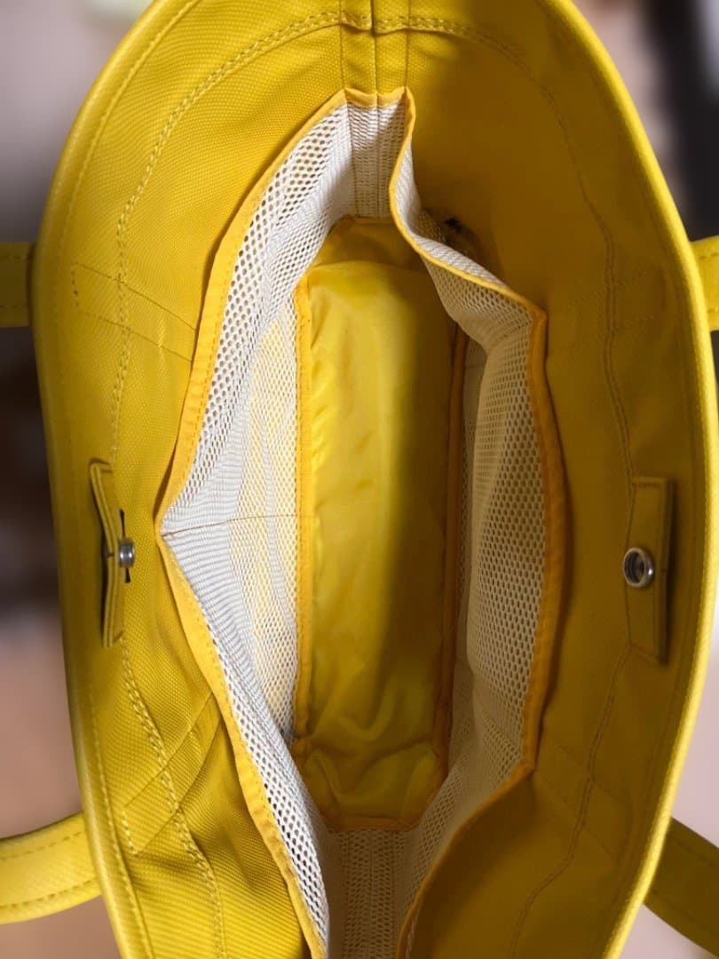 ポータートートバッグ★ボーイフレンド★ネイビー★L★中古★