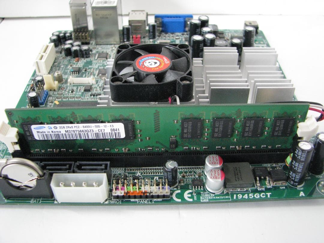 Aopen BB10 SILVER Atom 330搭載ベアボーンキット