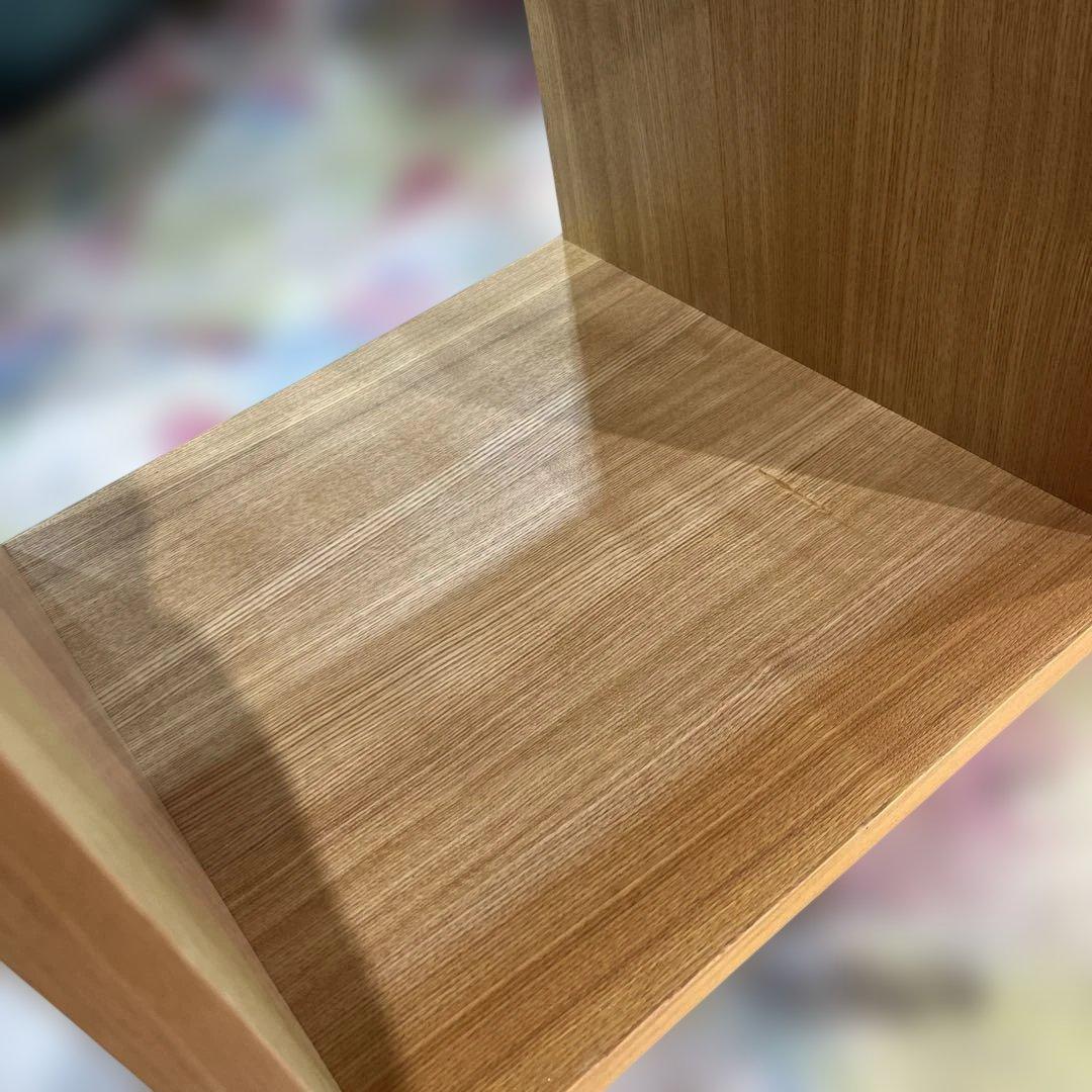 【無印良品】スタッキングシェルフ◆4マス◇オーク材