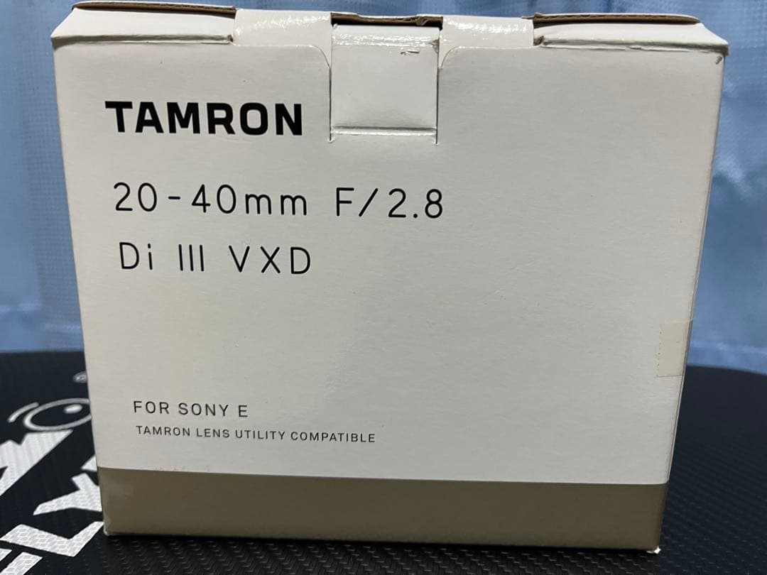 レンズ(ズーム) TAMRON 20-40mm F/2.8 Di III VXD