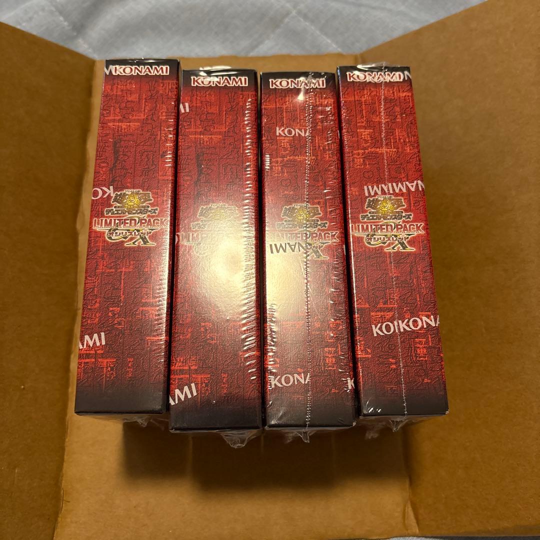 遊戯王　LIMITEDPACKGXオシリスレッド　4BOX