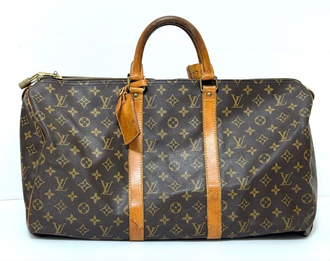 正規品保証♪ ルイヴィトン モノグラム キーポル 50 ボストン バッグ