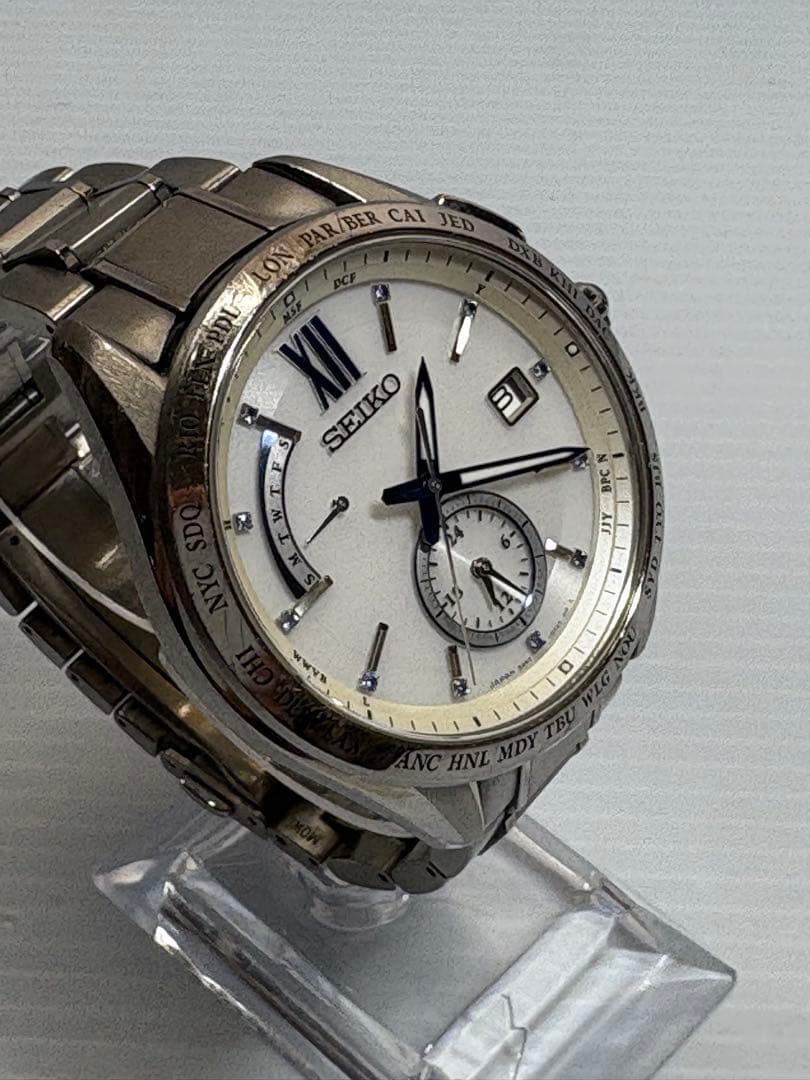 希少❗️800個限定品・セイコー・ブライツ・デュアルタイム・8B63−0AH0