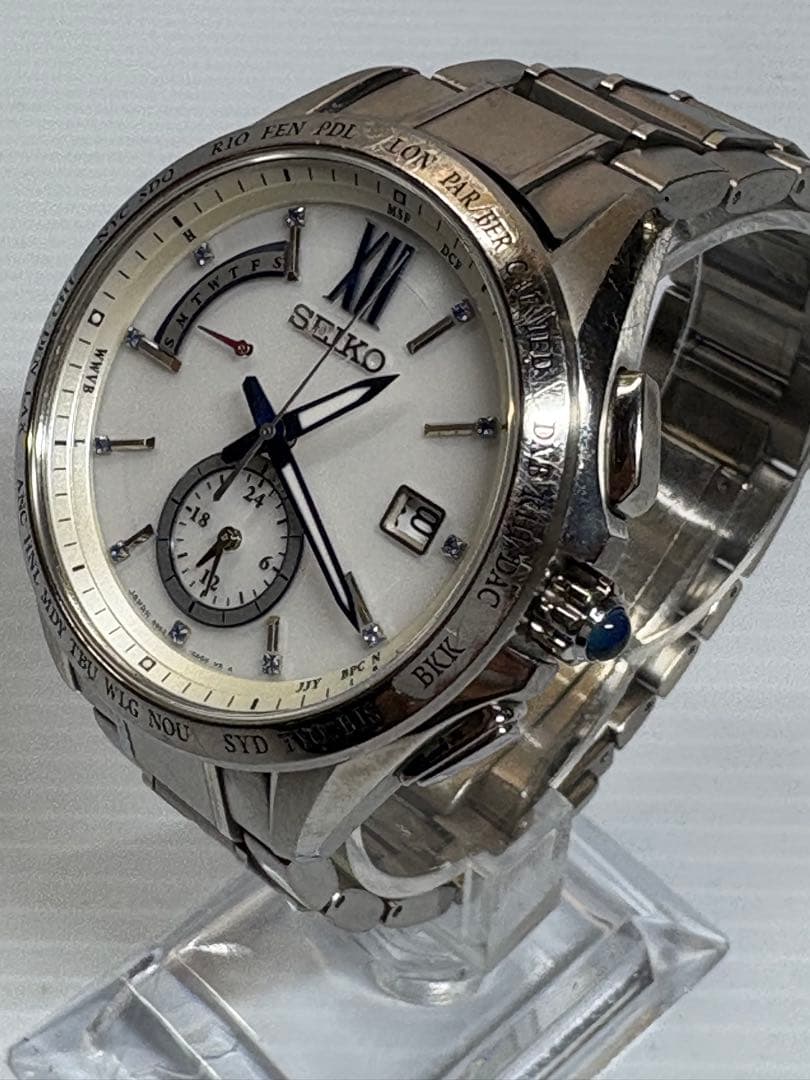 希少❗️800個限定品・セイコー・ブライツ・デュアルタイム・8B63−0AH0