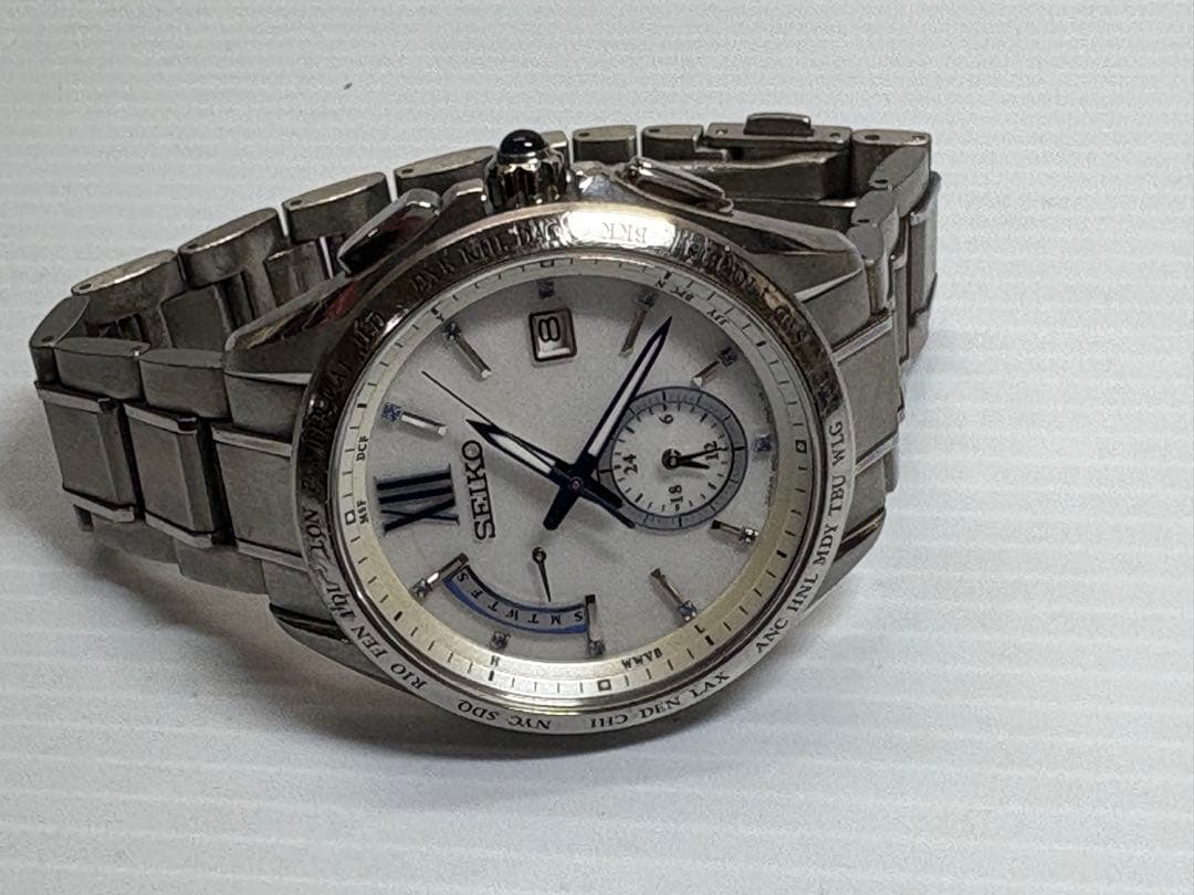 希少❗️800個限定品・セイコー・ブライツ・デュアルタイム・8B63−0AH0