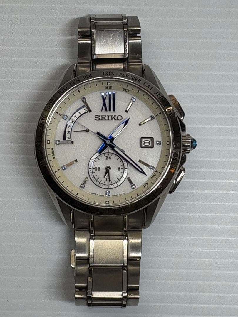 希少❗️800個限定品・セイコー・ブライツ・デュアルタイム・8B63−0AH0