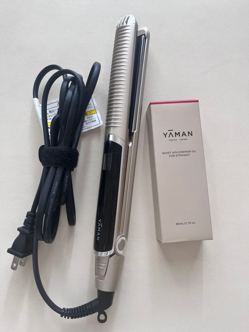 美品　YA-MAN ヘアアイロン　スタイリングオイル