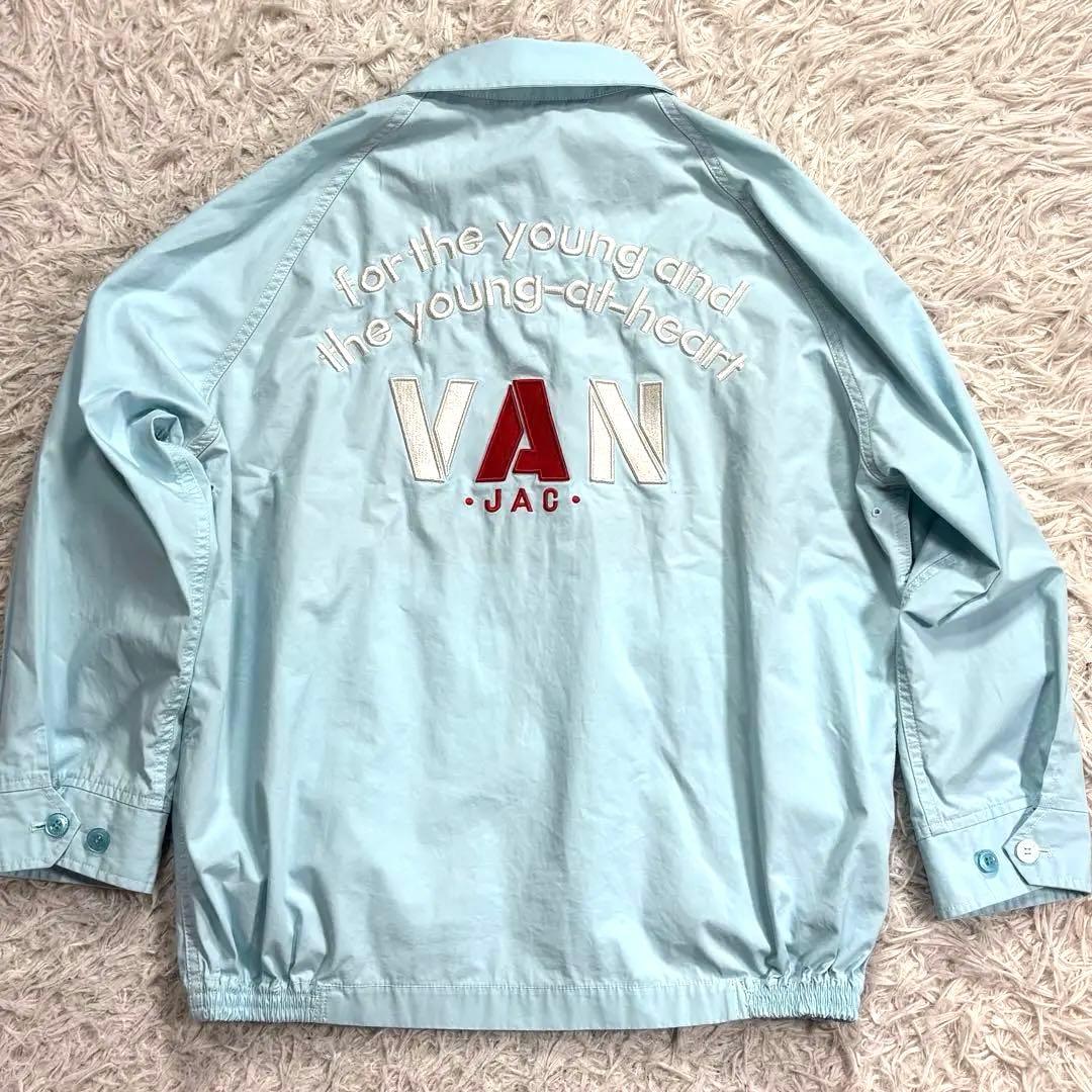 エースのジョー様　美品　VANJAC スイングトップ　ドリズラー　アーチロゴ　L