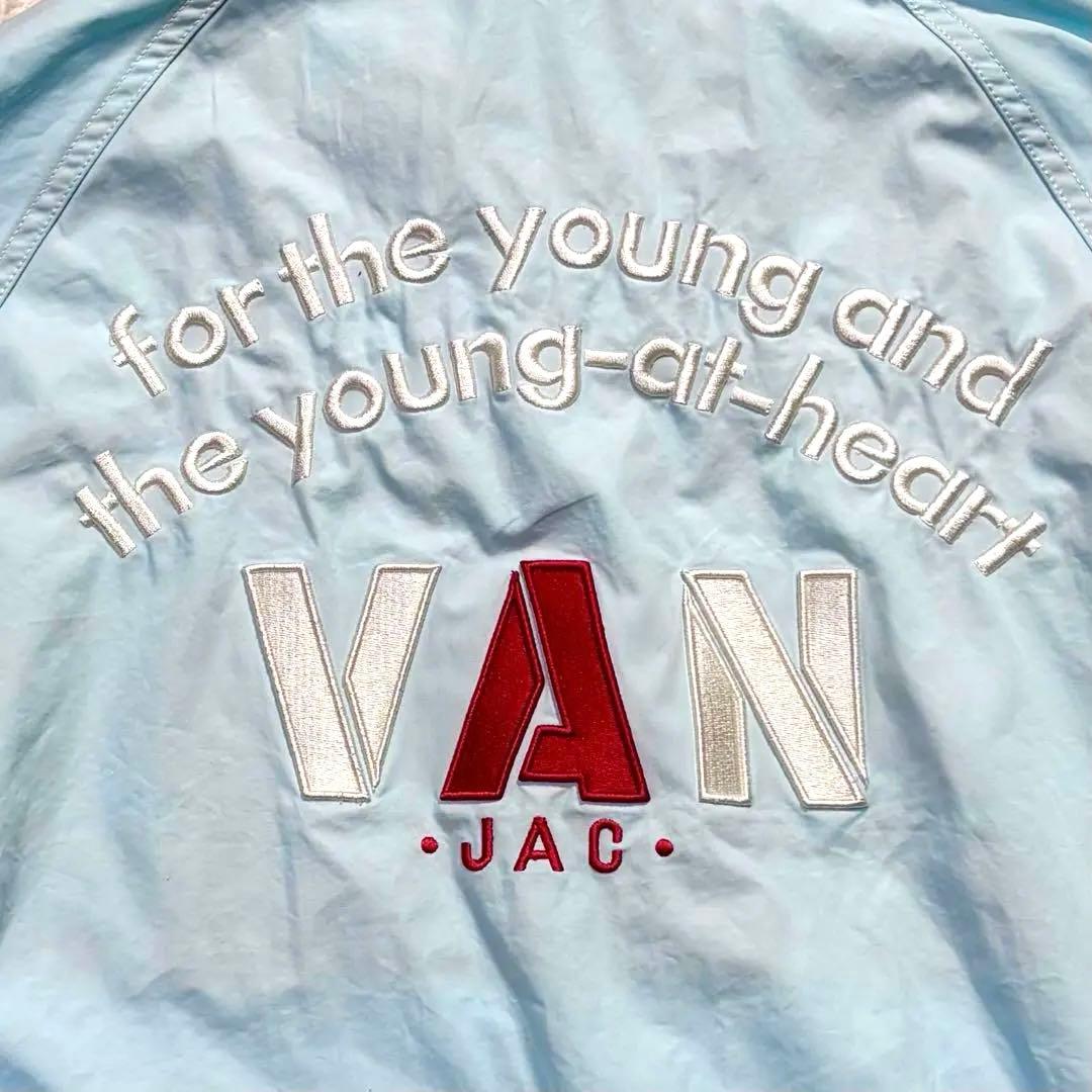 エースのジョー様　美品　VANJAC スイングトップ　ドリズラー　アーチロゴ　L