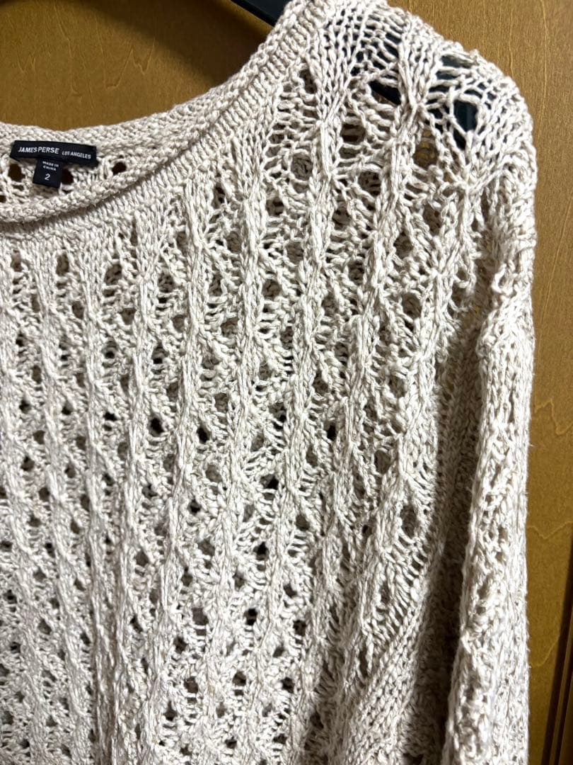 早い者勝ち　JAMES PERSE オーバーサイズド　プルオーバー