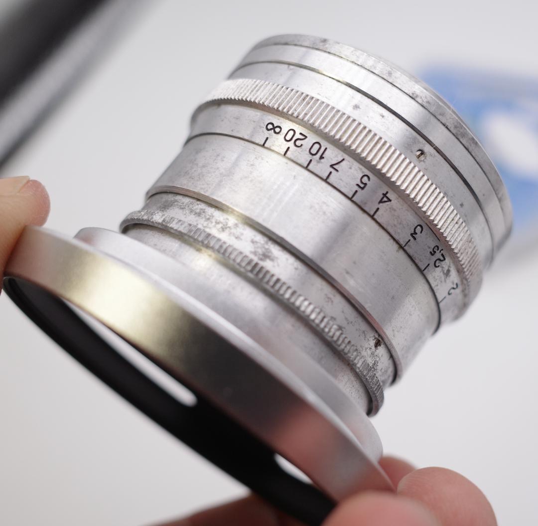 10　初期型　ジュピター 8 　2/50 L39　メタル製フード、フィルター付