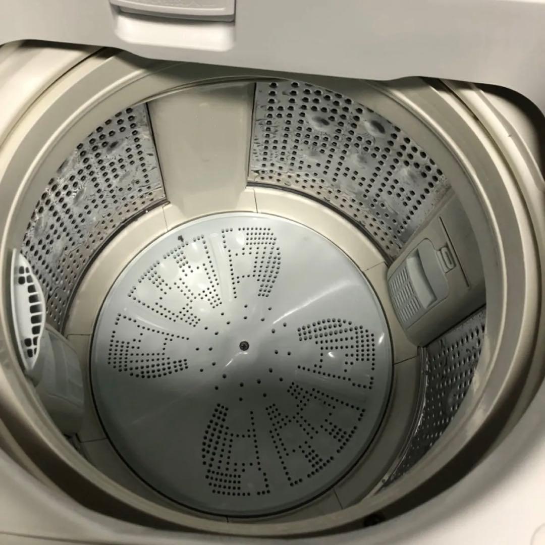 10h21. HITACHI 8kg 全自動洗濯機 BW-V80C 2018年