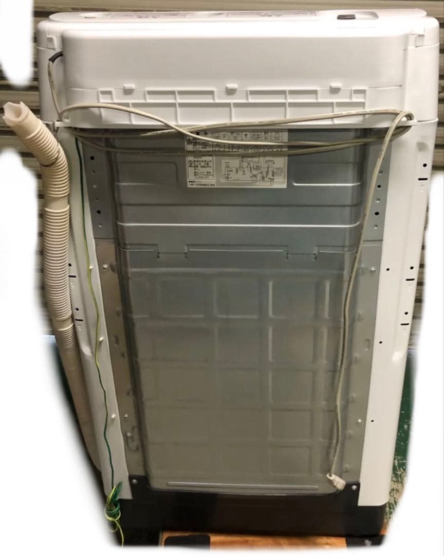 10h21. HITACHI 8kg 全自動洗濯機 BW-V80C 2018年