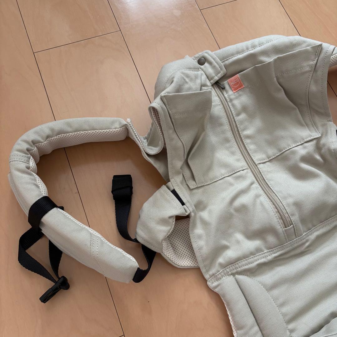 CUSEBERRY キューズベリー　NICO ニコ　抱っこ紐　サンドベージュ