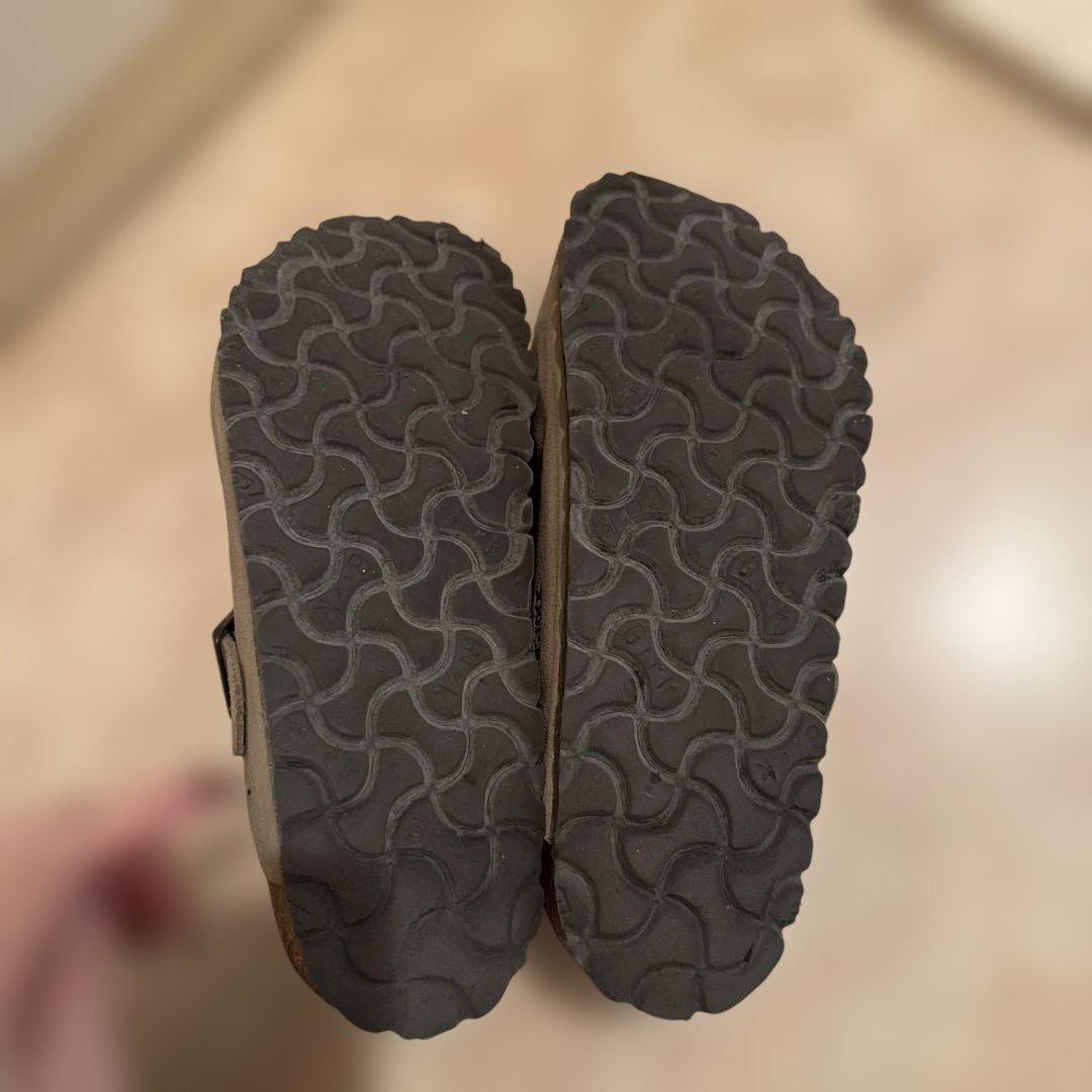 ビルケンシュトックBIRKENSTOCK ボストン　スエードレザー　ベージュ