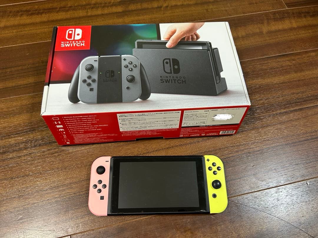 Switch 旧型 本体 Joy-Con ドック付属 microSD64GB付き