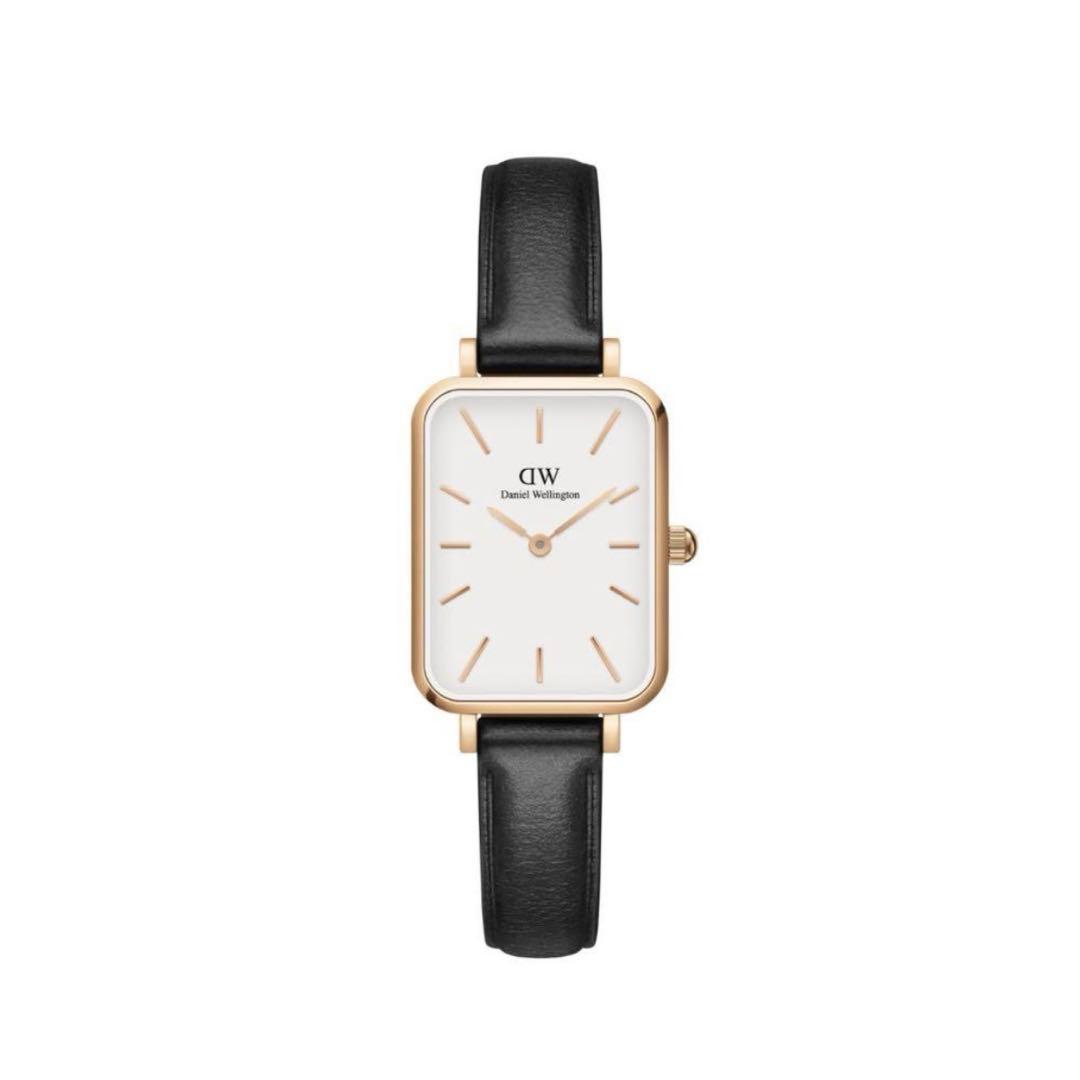 Daniel Wellington スクウェアウォッチ　腕時計　レディース　黒
