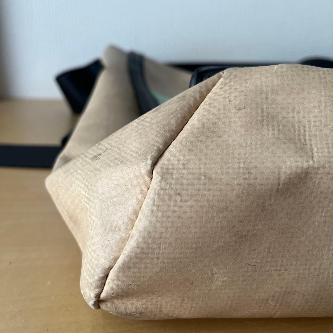 FREITAG DRAGNET F12 クリームホワイト　エメラルドグリーン