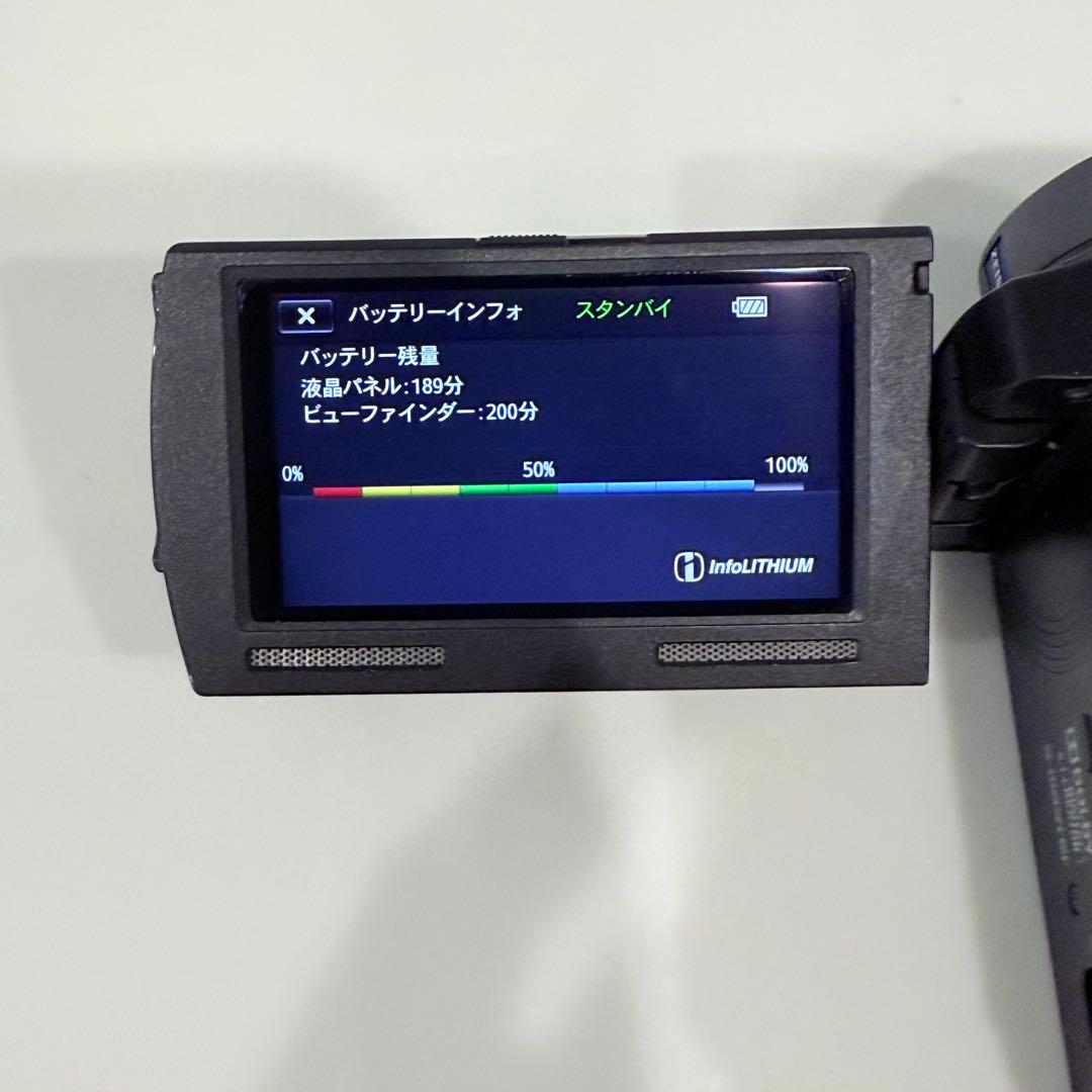 SONY HDR-PJ760 ビデオカメラ バッテリー2個 充電器付き