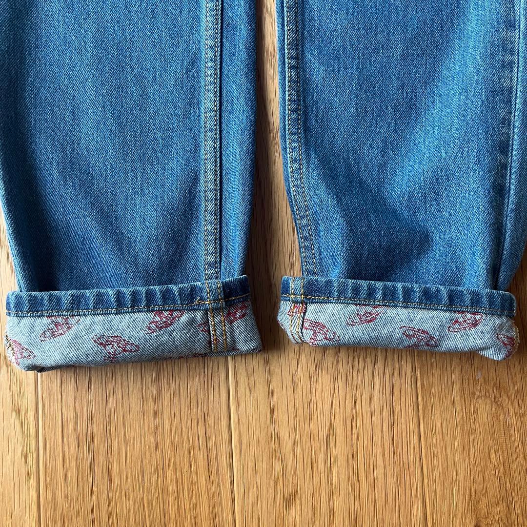 極美品★ Vivienne Westwood オーブ刺繍 デニム パンツ