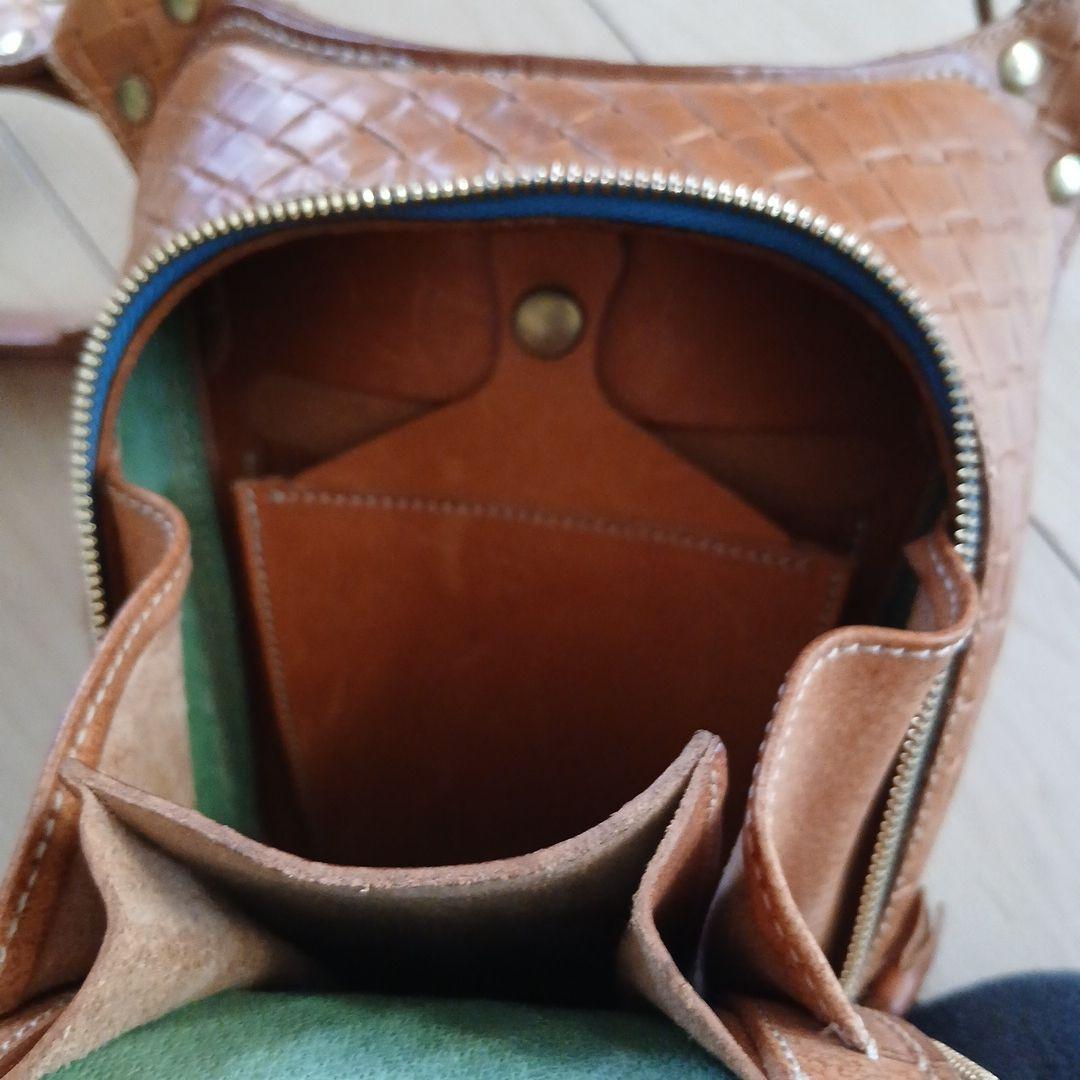 ☆龍ちゃん☆　GAHO　ヒップバッグ　レザーバッグ　我歩