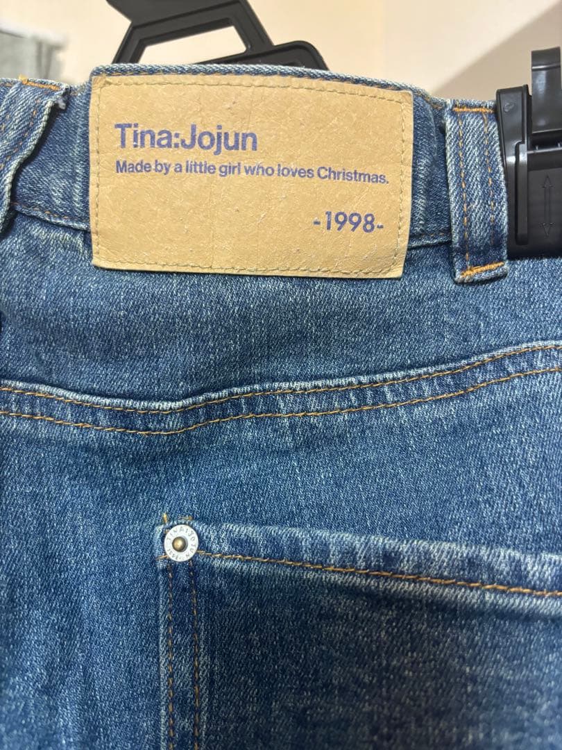 tina jojunフレアデニムパンツ