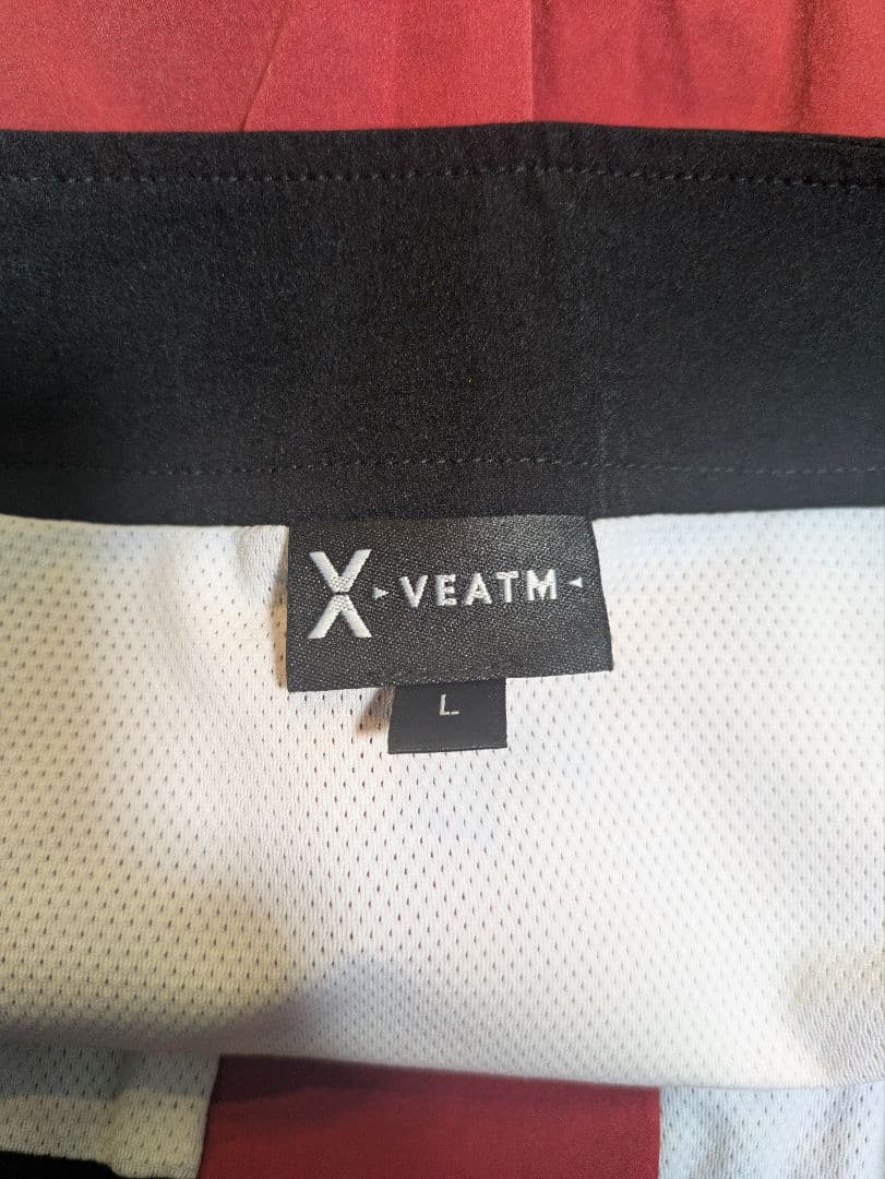 VEATM ビートム Lサイズ サーフショーツ サーフパンツ 赤黒白