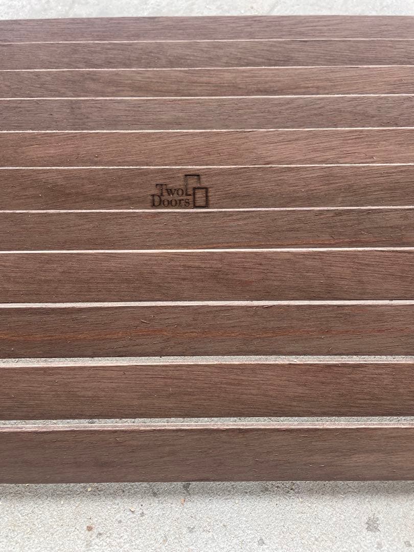 ジムニーウッドブラインド_ダークブラウン_2枚セット