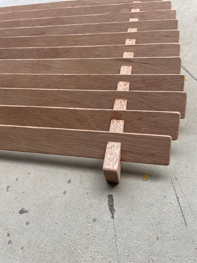 ジムニーウッドブラインド_ダークブラウン_2枚セット