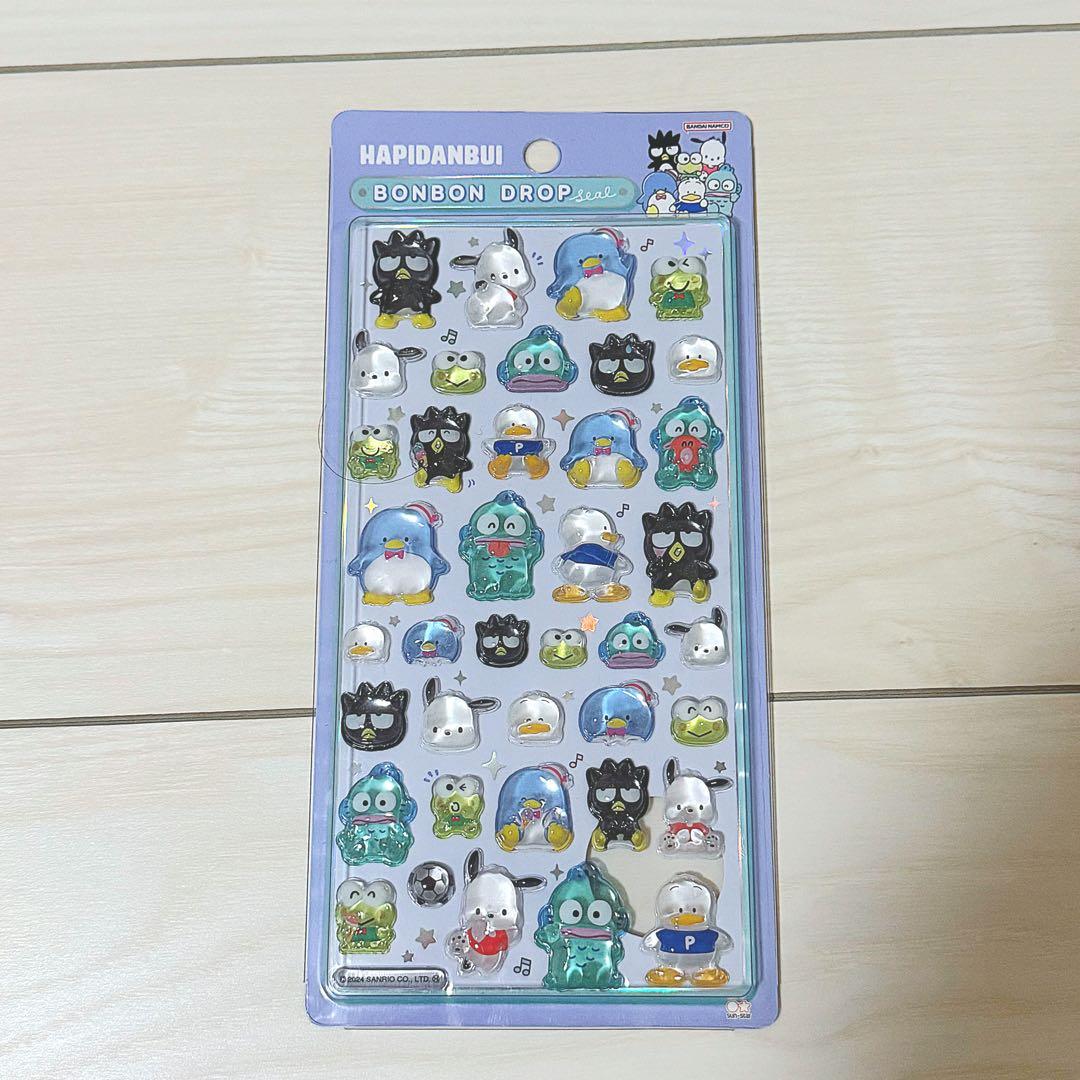 ボンボンドロップシール キティ マイメロ クロミ ポムポムプリン はぴだんぶい