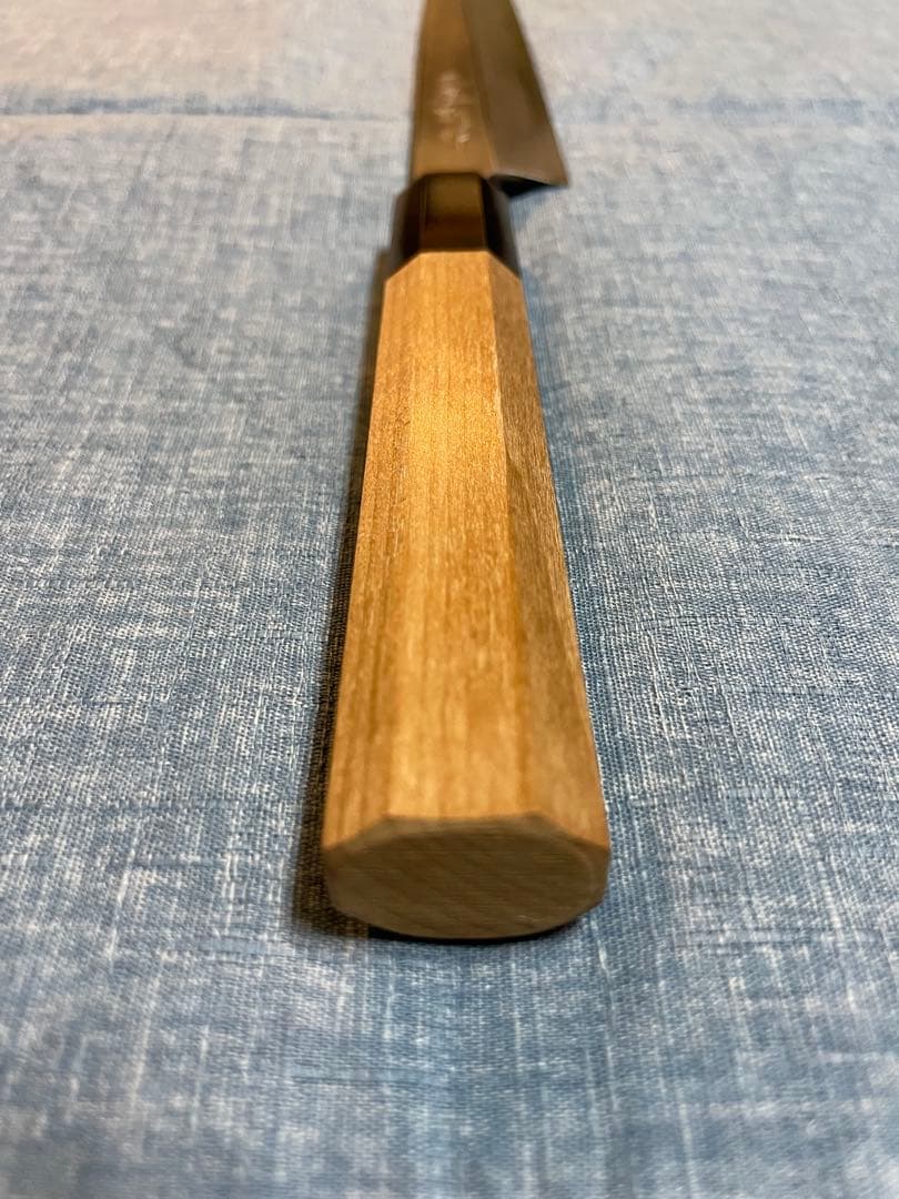 木屋別作　白鋼　八角　柳刃包丁　23センチ