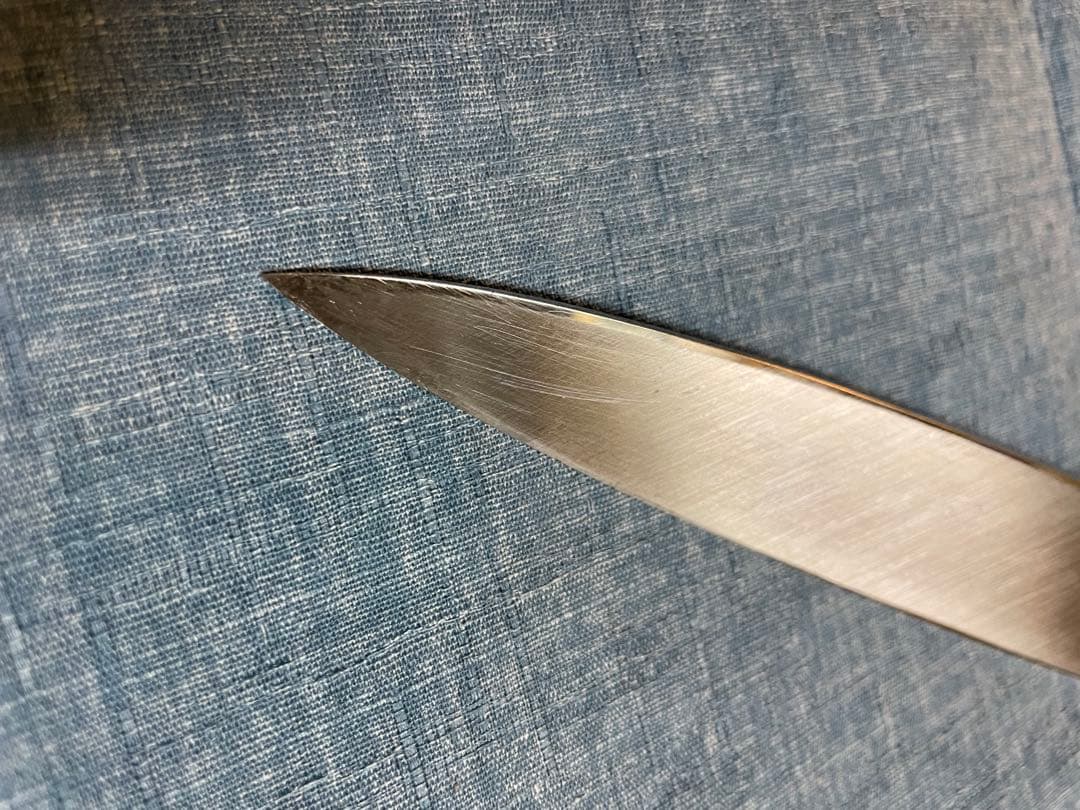 木屋別作　白鋼　八角　柳刃包丁　23センチ