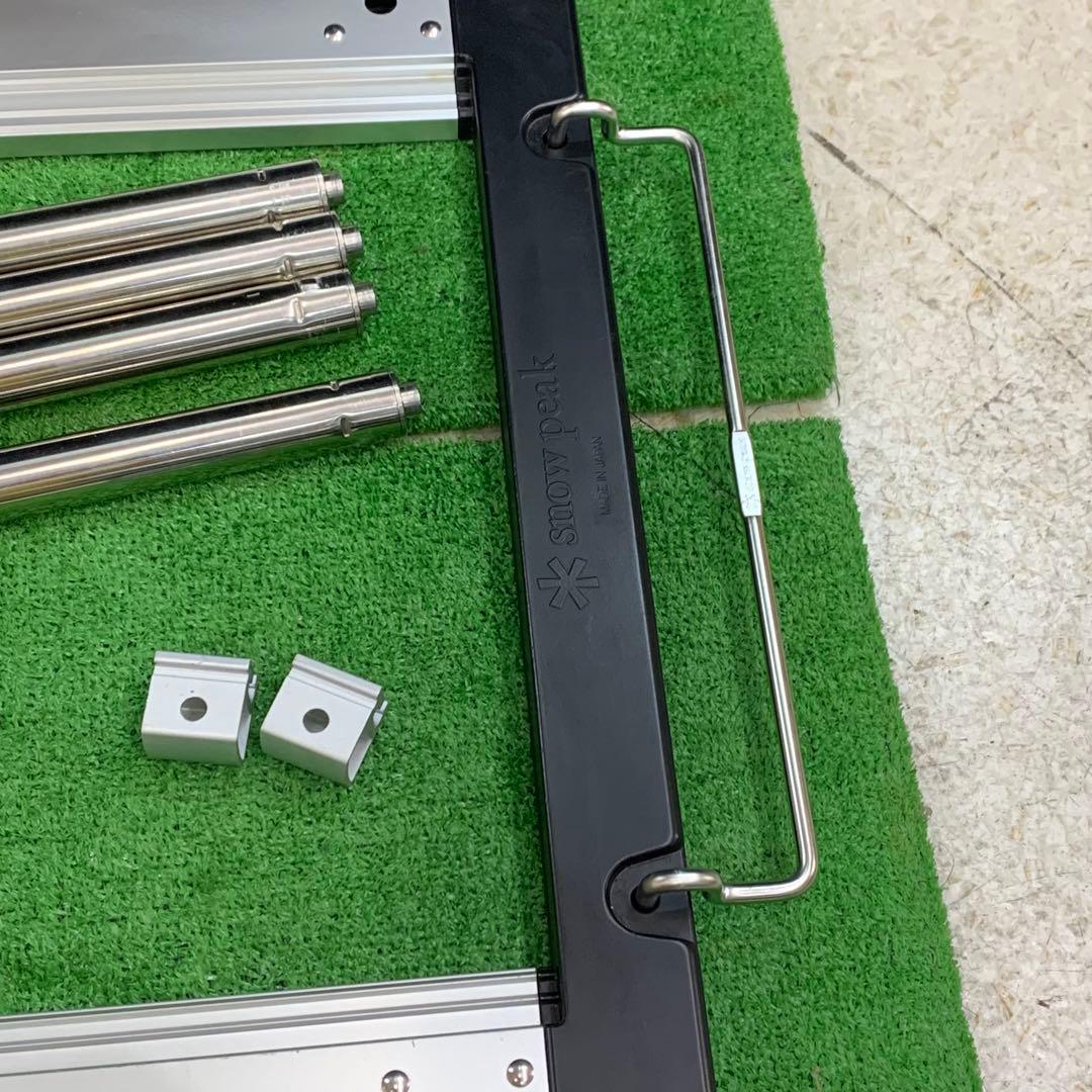 〇 peak アイアングリルテーブル　レールジョイント・ハンガーセット