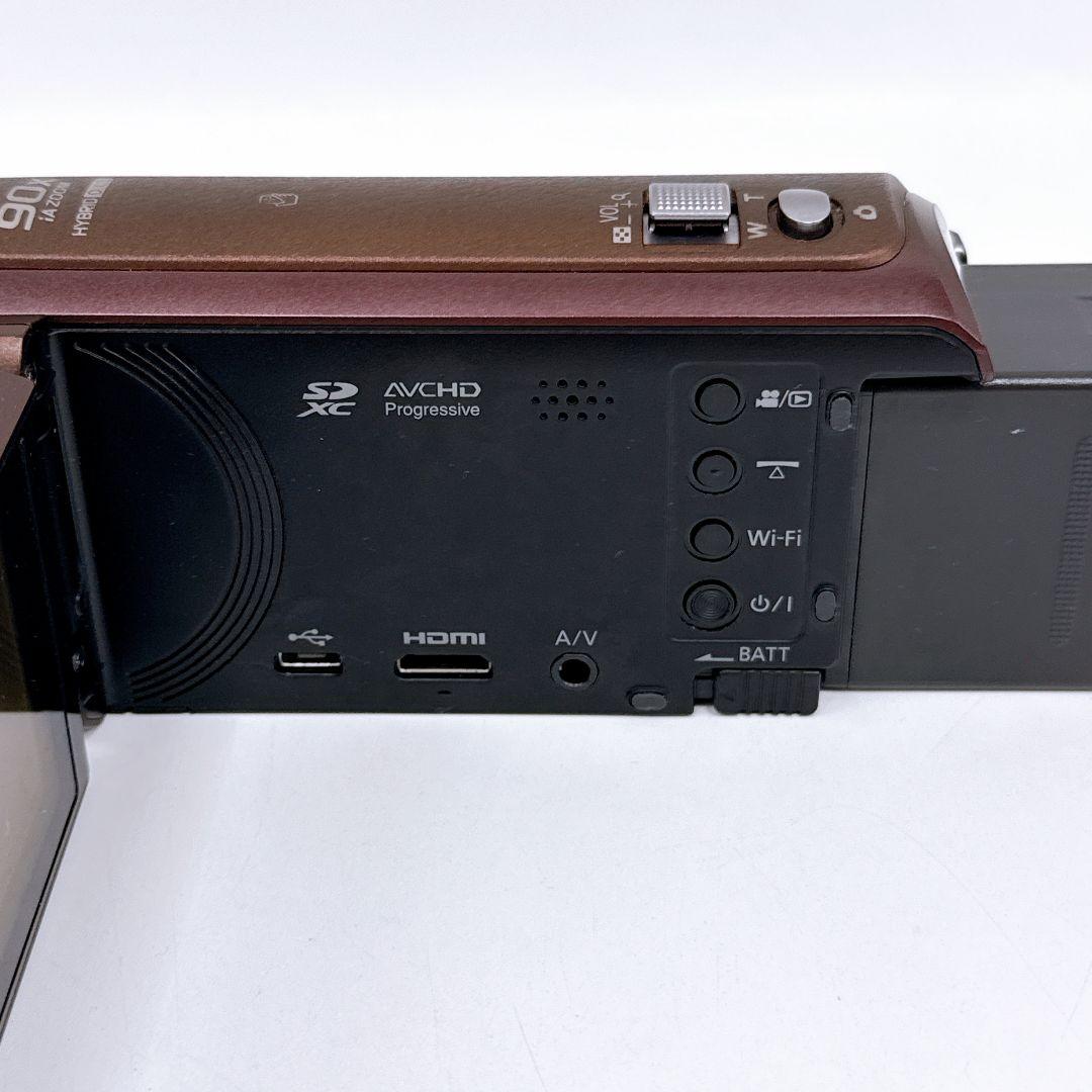 Panasonic HC-W570M ビデオカメラ ブラウン