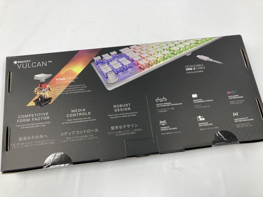 ROCCT VULCAN TKL ゲーミングキーボードセット