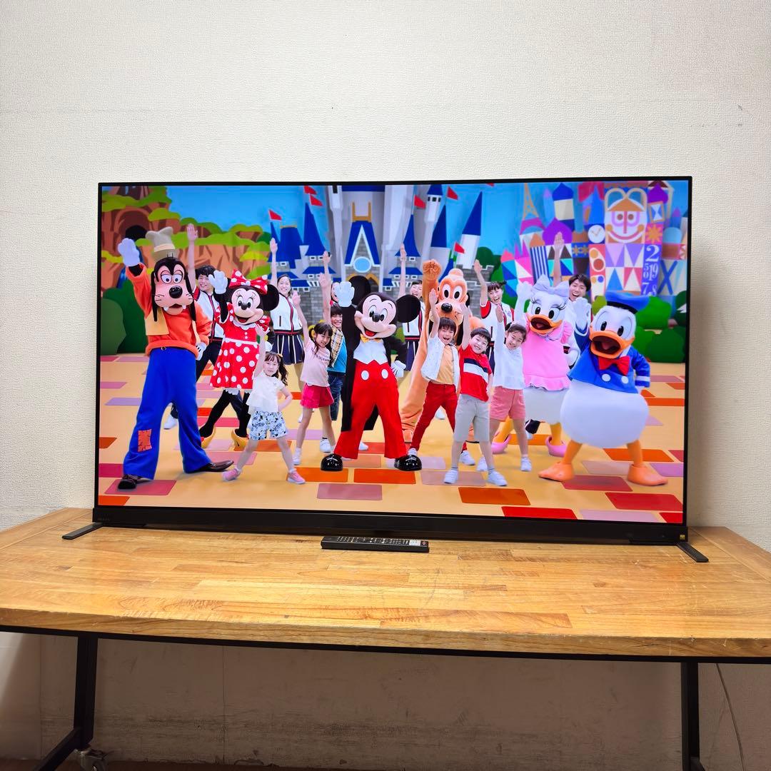 TOSHIBA 65V型 4K 有機EL テレビ REGZA 65X9900M