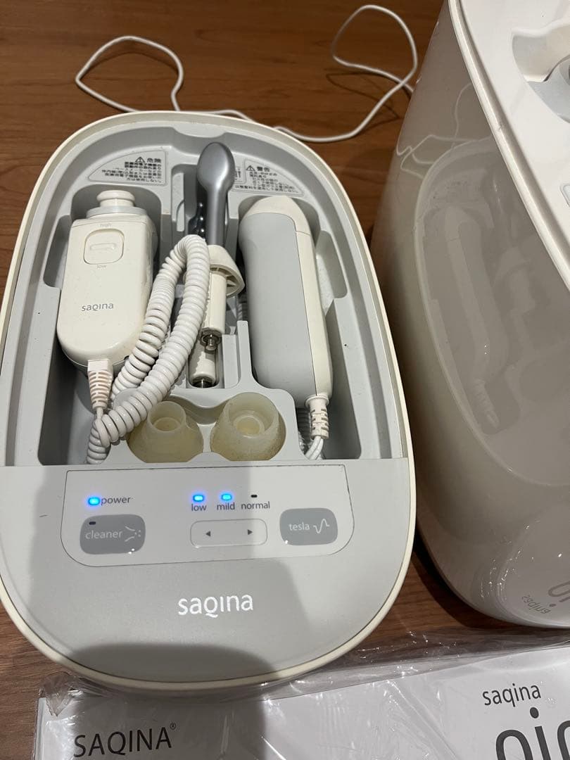 saqina pino 美顔器　タンク洗浄剤付