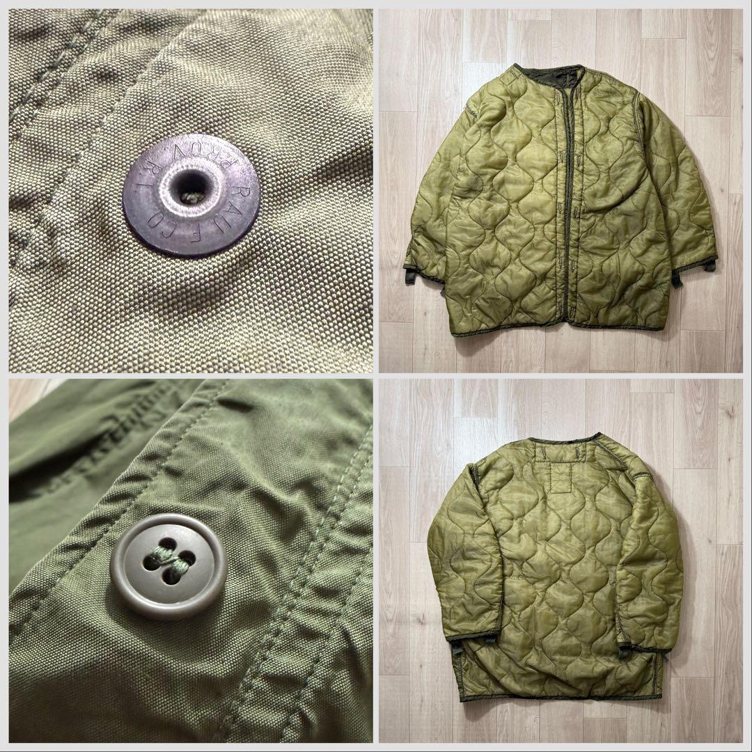 60sアルミジップXS！米軍実物 M65 フィッシュテールパーカー フルセット