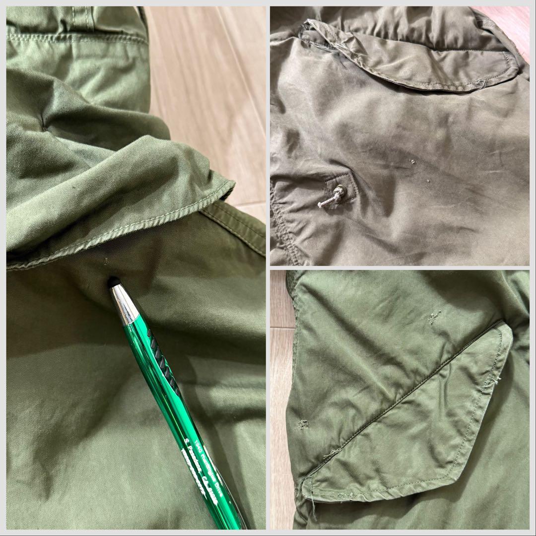 60sアルミジップXS！米軍実物 M65 フィッシュテールパーカー フルセット