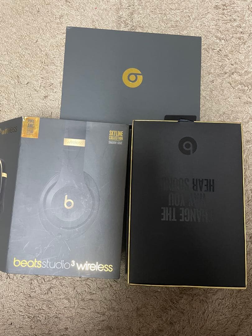Beats Studio 3 Wireless ブラック/ゴールド