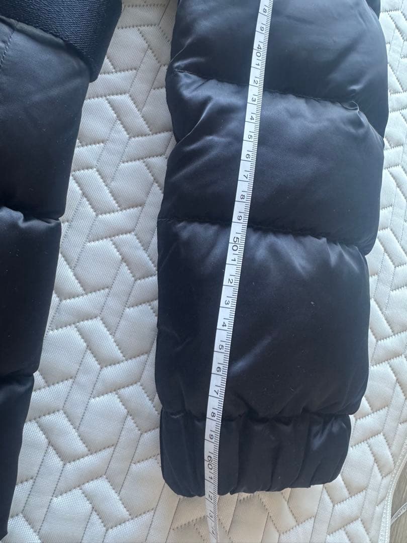 【本日限り】PRADA ロングダウンコート 38 ブラック フォックスファー