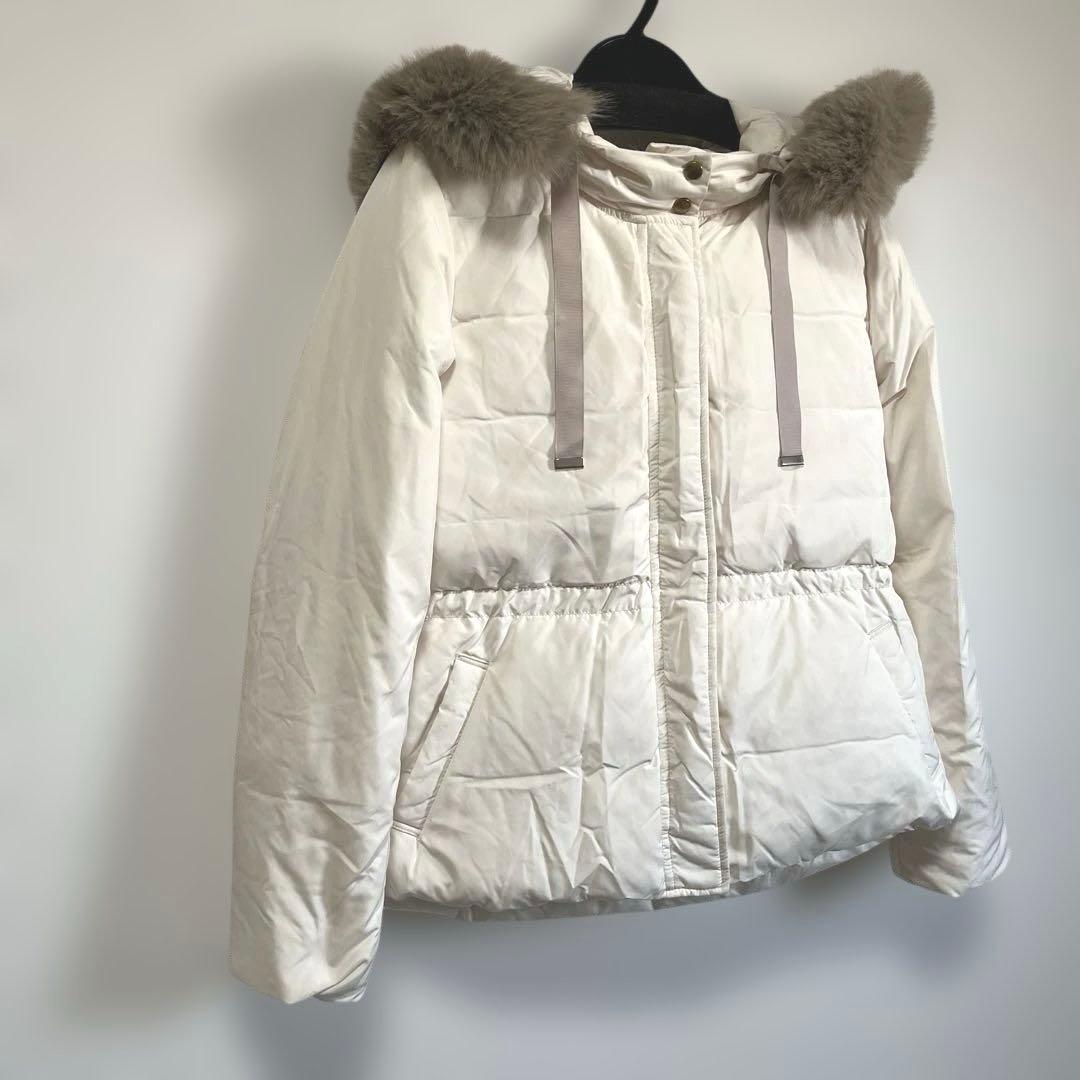 新品★プロポーションボディドレッシング ウエストマークショートダウン(エクリュ)