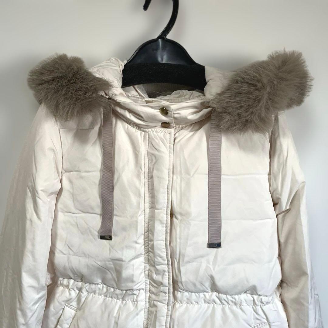 新品★プロポーションボディドレッシング ウエストマークショートダウン(エクリュ)