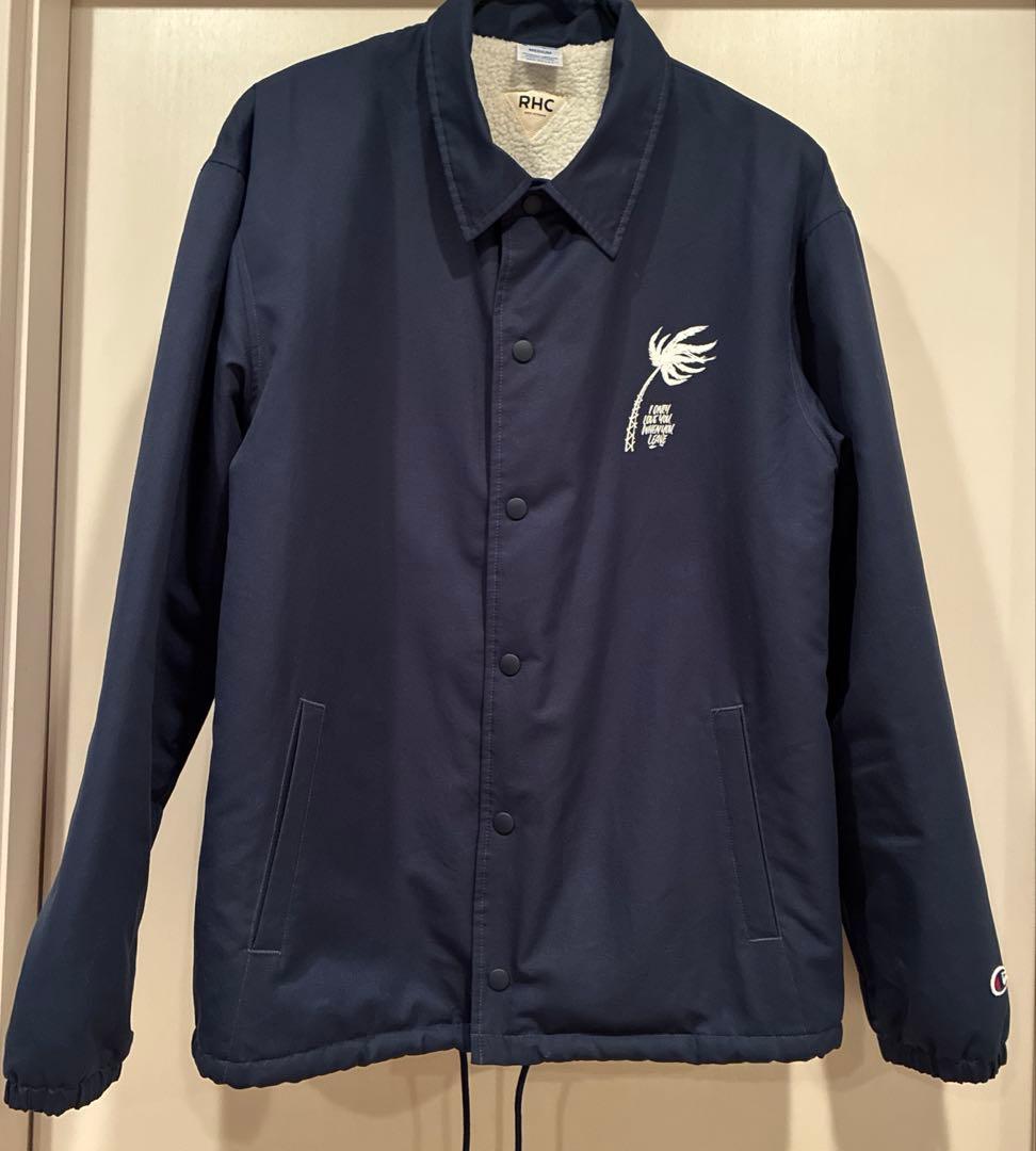 ロンハーマン RHC チャンピオン　ボア　コーチジャケット　ネイビー　M
