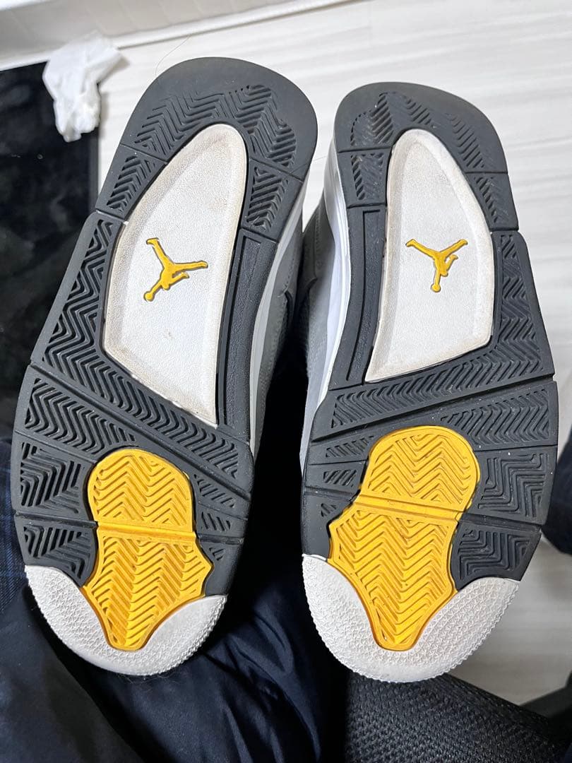 大哉 Air Jordan 4 グレー スニーカー